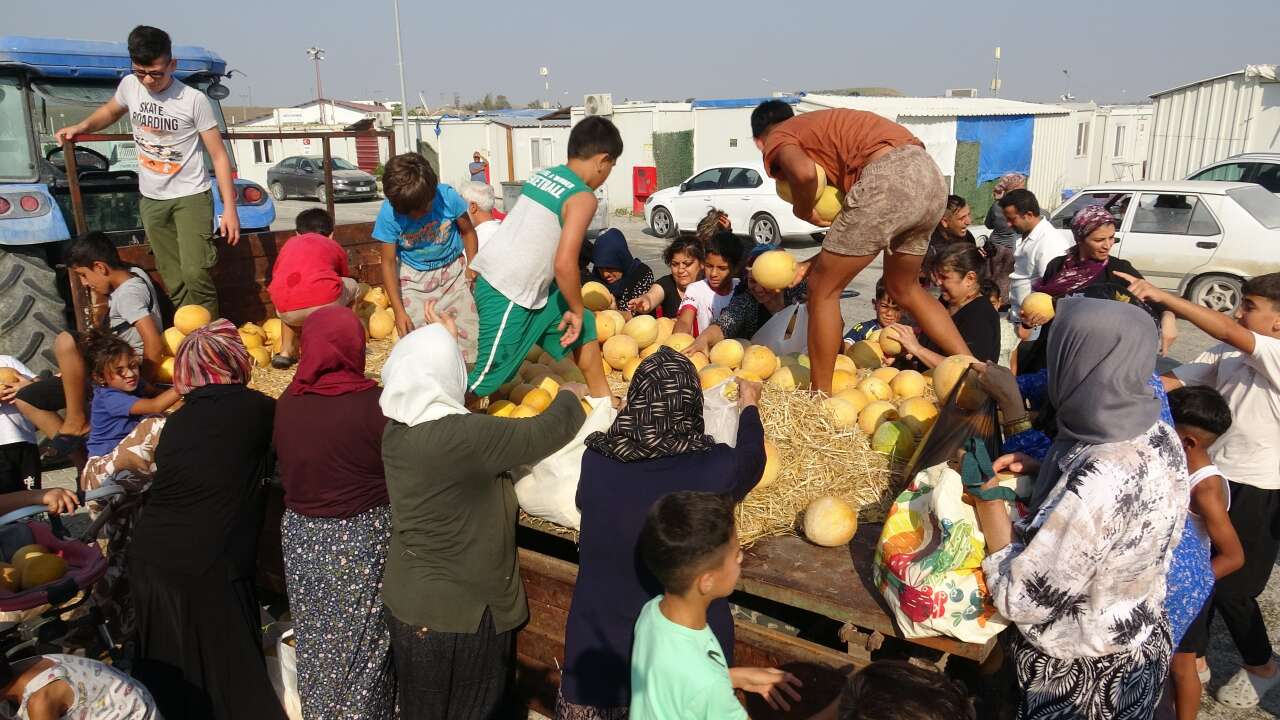 Tarlasındaki kavunu paraya değil, duaya çevirdi! 50 tonu ücretsiz dağıtıyor 2